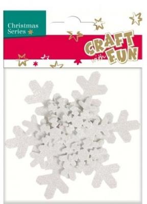 Opakowanie Ozdoba dekoracyjna piankowy płatek śniegu 7el