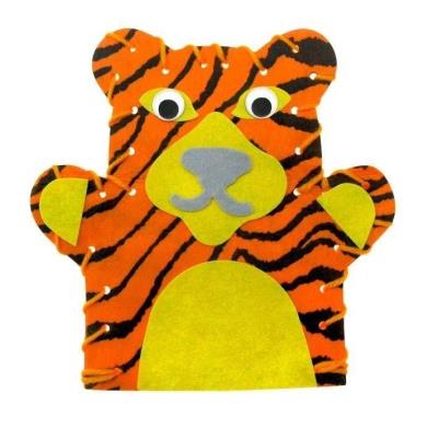 Opakowanie Pan Robótka - Mini pacynka Tygrysa