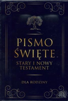 Okładka książki Pismo Święte ST i NT duże - Dla rodziny