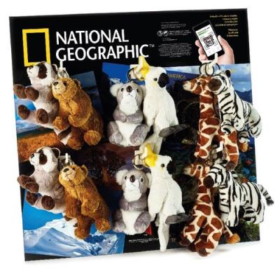 Plusz Breloki Zestaw 3. Wydawca: National Geographic. SmakLiter.pl Opakowanie Plusz Breloki Zestaw 3