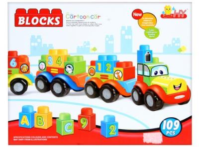 Opakowanie Pociąg z klockami 109el