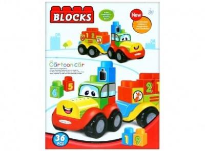 Opakowanie Pociąg z klockami 36el