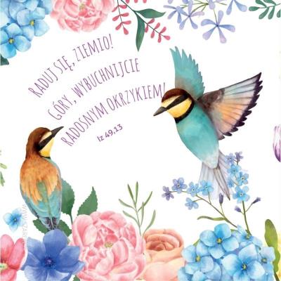 Opakowanie Podstawka korkowa - Raduj się ziemio