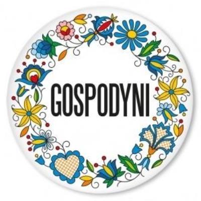 Opakowanie Przypinka duża - gospodyni kaszubska 58 mm