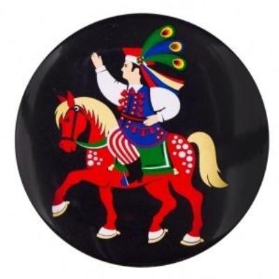 Opakowanie Przypinka duża - Krakowiak 58 mm FOLKSTAR