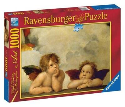 Opakowanie Puzzle 1000 Anioły