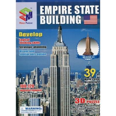 Opakowanie Puzzle 3D budowle Empire State Building