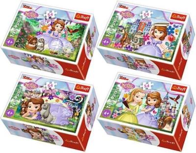Puzzle 54 mini Magiczny świat Księżniczki mixTREFL. Wydawca: Trefl. SmakLiter.pl Opakowanie Puzzle 54 mini Magiczny świat Księżniczki mixTREFL