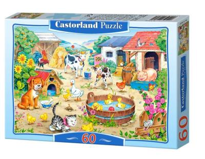 Okładka książki Puzzle 60 Farma CASTOR