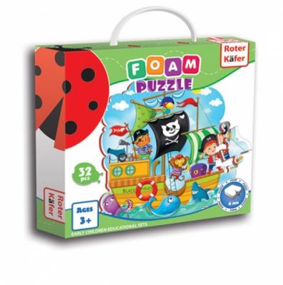 Opakowanie PUZZLE PIANKOWE PIRACI RK1202-04