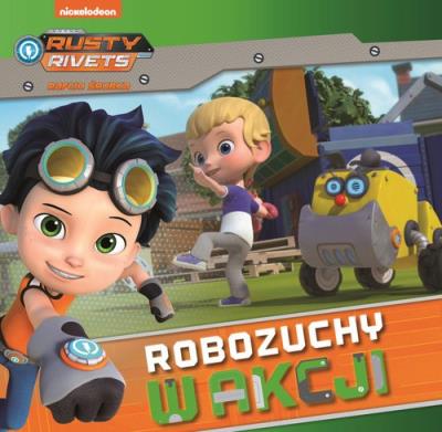 Okładka książki Rafcio Śrubka. Robozuchy w akcji