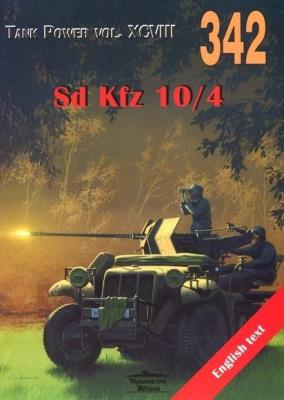 Okładka książki Sd Kfz 10/4. Tank Power vol. XCVIII 342