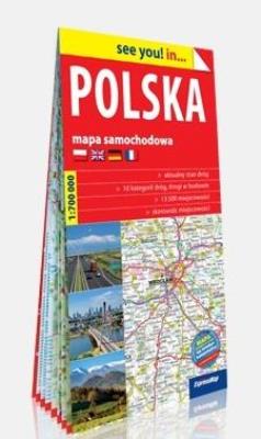 Okładka książki See you! in... Polska 1:700 000 mapa samochodowa