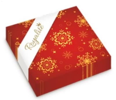 Opakowanie Serwetki Royalite 33/3/20 Czerwone Gwiazdy