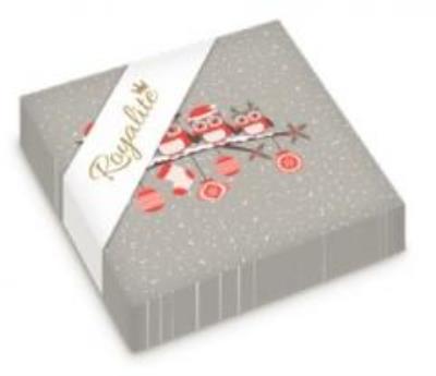 Opakowanie Serwetki Royalite 33/3/20 Sowy