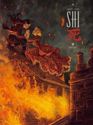 Shi 2 Król Demon. Autor: Zidrou. SmakLiter.pl Okładka książki Shi 2 Król Demon