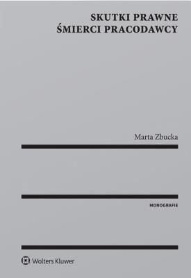 Okładka książki Skutki prawne śmierci pracodawcy