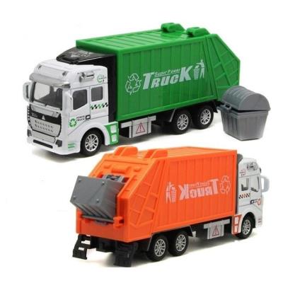 Opakowanie Śmieciarka model z napędem pomarańczowa