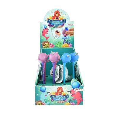 Opakowanie Squeeze me Długopis z wyciskanym jednorożcem