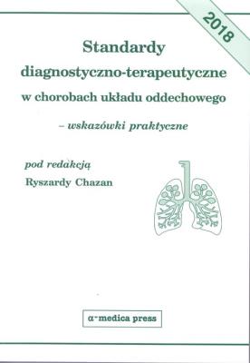 Okładka książki Standardy diagnostyczno-terapeutyczne w chorobach układu oddechowego wskazówki praktyczne