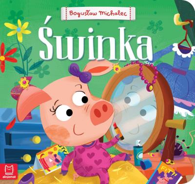 Świnka. Autor: Bogusław Michalec     Marcin Szyma     Grzegorz Petryszak. SmakLiter.pl Okładka książki Świnka