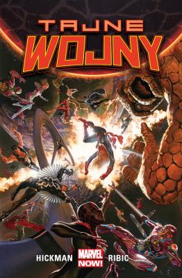 Tajne wojny. Autor: Jonathan Hickman, Esad Ribic, Paul Renaud. SmakLiter.pl Okładka książki Tajne wojny