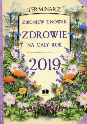 Okładka książki Terminarz 2019 Zdrowie na cały rok