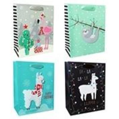 Opakowanie Torba prezentowa 18x23cm Lama Alpaka (12szt)