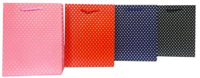 Opakowanie Torebka Lux Kropki SET B Duża A4  12 sztuk