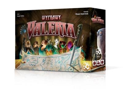 Valeria Wyprawy GFP. Wydawca: Games Factory Publishing. SmakLiter.pl Opakowanie Valeria Wyprawy GFP