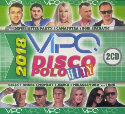 Vipo - Disco Polo hity 2018 (2CD). Autor: praca zbiorowa. SmakLiter.pl Okładka książki Vipo - Disco Polo hity 2018 (2CD)
