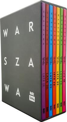 Warszawa 20-80 (zestaw w etui). Autor: Opracowanie zbiorowe. SmakLiter.pl Okładka książki Warszawa 20-80 (zestaw w etui)