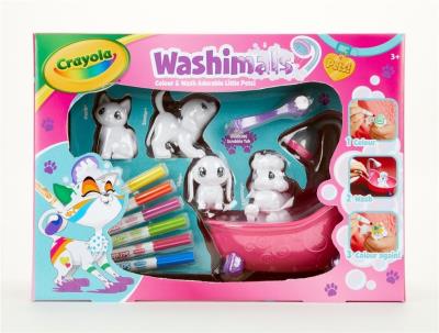 Washimals duży zestaw CRAYOLA. Wydawca: Crayola. SmakLiter.pl Opakowanie Washimals duży zestaw CRAYOLA