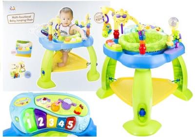 Opakowanie Wielofunkcyjna trampolinka skoczek niebieski