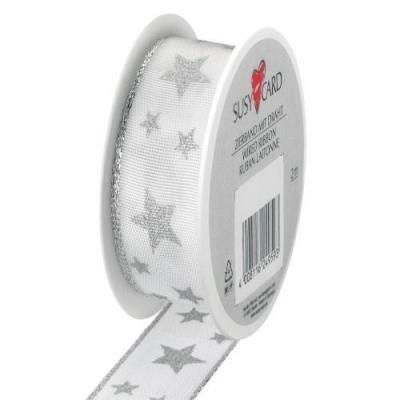 Opakowanie Wstążka 2mx10mm Ścieg szara