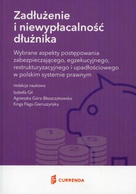 Zadłużenie i niewypłacalność dłużnika. Wydawca: Currenda. SmakLiter.pl Opakowanie Zadłużenie i niewypłacalność dłużnika