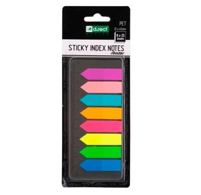 Opakowanie Zakładki indeksujące 12x45mm Strzałka D.RECT