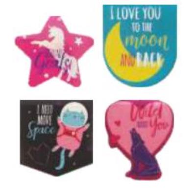 Opakowanie Zakładki magnetyczne 4 sztuki