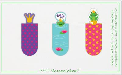 Zakładki magnetyczne - Żaba. Wydawca: Moses. SmakLiter.pl Opakowanie Zakładki magnetyczne - Żaba