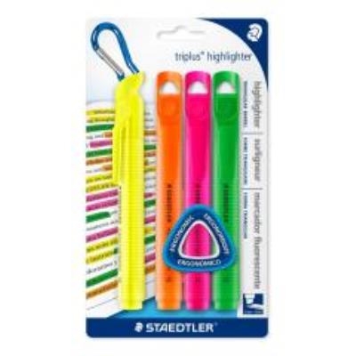 Opakowanie Zakreślacz Triplus 4 kolory STAEDTLER