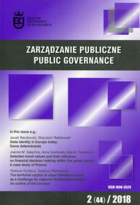 Opakowanie Zarządzanie Publiczne 2018/2