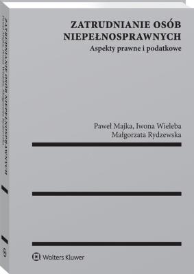 Okładka książki Zatrudnianie osób niepełnosprawnych