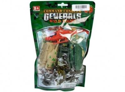 Opakowanie Zestaw figurek z pojazdami wojsko