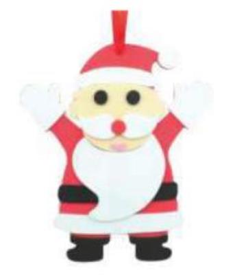 Opakowanie Zestaw kreatywny mikołaj