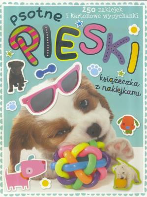 Okładka książki 250 naklejek - Pieski