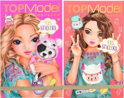 Opakowanie ALBUM Z NAKLEJKAMI ALPAKA TOP MODEL 10354 MIX WZORÓW