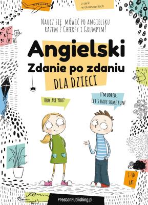 Okładka książki ANGIELSKI DLA DZIECI ZDANIE PO ZDANIU