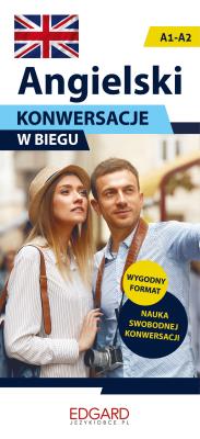 Angielski Konwersacje w biegu. Autor: Atkinson Victoria, Marta Kosińska, Kinga Szemraj. SmakLiter.pl Okładka książki Angielski Konwersacje w biegu