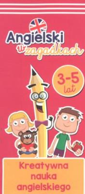 Okładka książki ANGIELSKI W ZAGADKACH KREATYWNA NAUKA ANGIELSKIEGO KAPITAN NAUKA