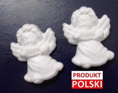 Aniołek styropianowy ST028 6,5/10 cm 6 szt. LUZAKI. Wydawca: MESIO.PL. SmakLiter.pl Opakowanie Aniołek styropianowy ST028 6,5/10 cm 6 szt. LUZAKI